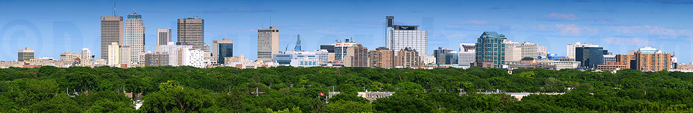 Garbage Hill - Westview Park panoramic stock